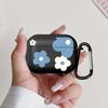 Blue Pink Flower Case For Airpods 3 Pro 1 Pro3 4 2 Pro2 Earphone Cases Cover