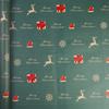 10/1PCS Christmas Wrapping Paper Vintage Kraft Festival Gift Wrap with Xmas Tree Snowflake Patterns for Present Packing Decor