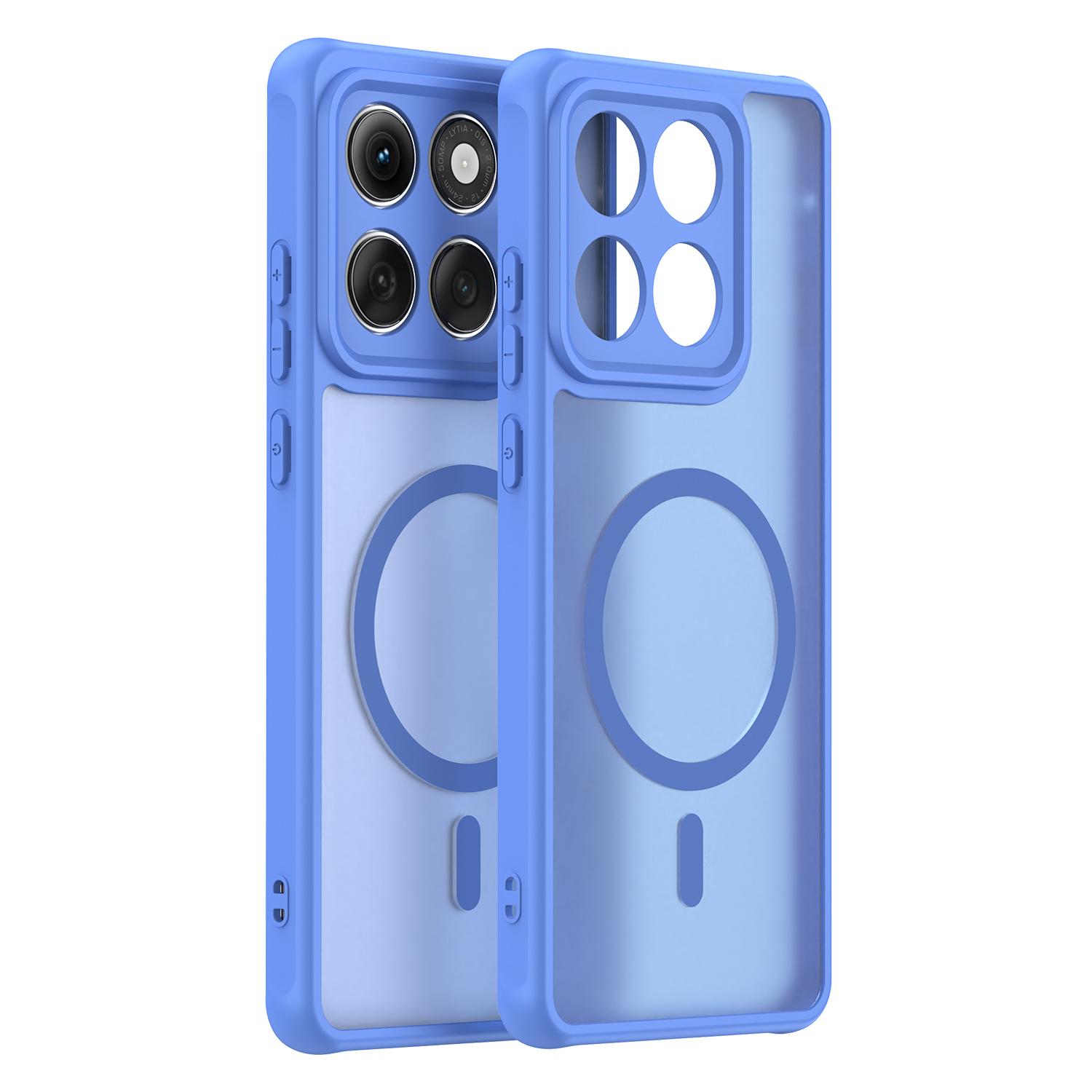 

Motorola Moto Edge 60 Fusion/Edge 60/Edge 60S Phone Case,Magnetic Shockproof Phone Case,Bumper Hybrid Cover for Motorola Moto Edge 60 Fusion/Edge світло-синій колір