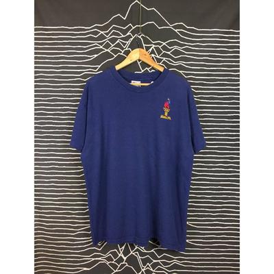 Camiseta Bordada con Logo de los Juegos Olímpicos de Verano Atlanta 1996 Vtg