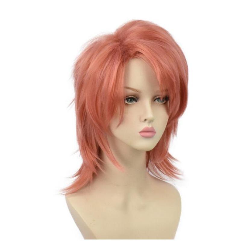 Anime Demon Slayer Kimetsu No Yaiba Sabito Cosplay Wig Halloween Anime Synthetic Hair Women Men Wig Cosplay Costumes