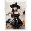 Domila Halloween Dark Night Patent Leather Cosplay Witch Suit Sex Sexy Underwear Premium Sex Clothes