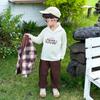 2025 Herbst Jungen Koreanischer Stil Dreiteiler: Modisches Baby-Sweatshirt & Mantel