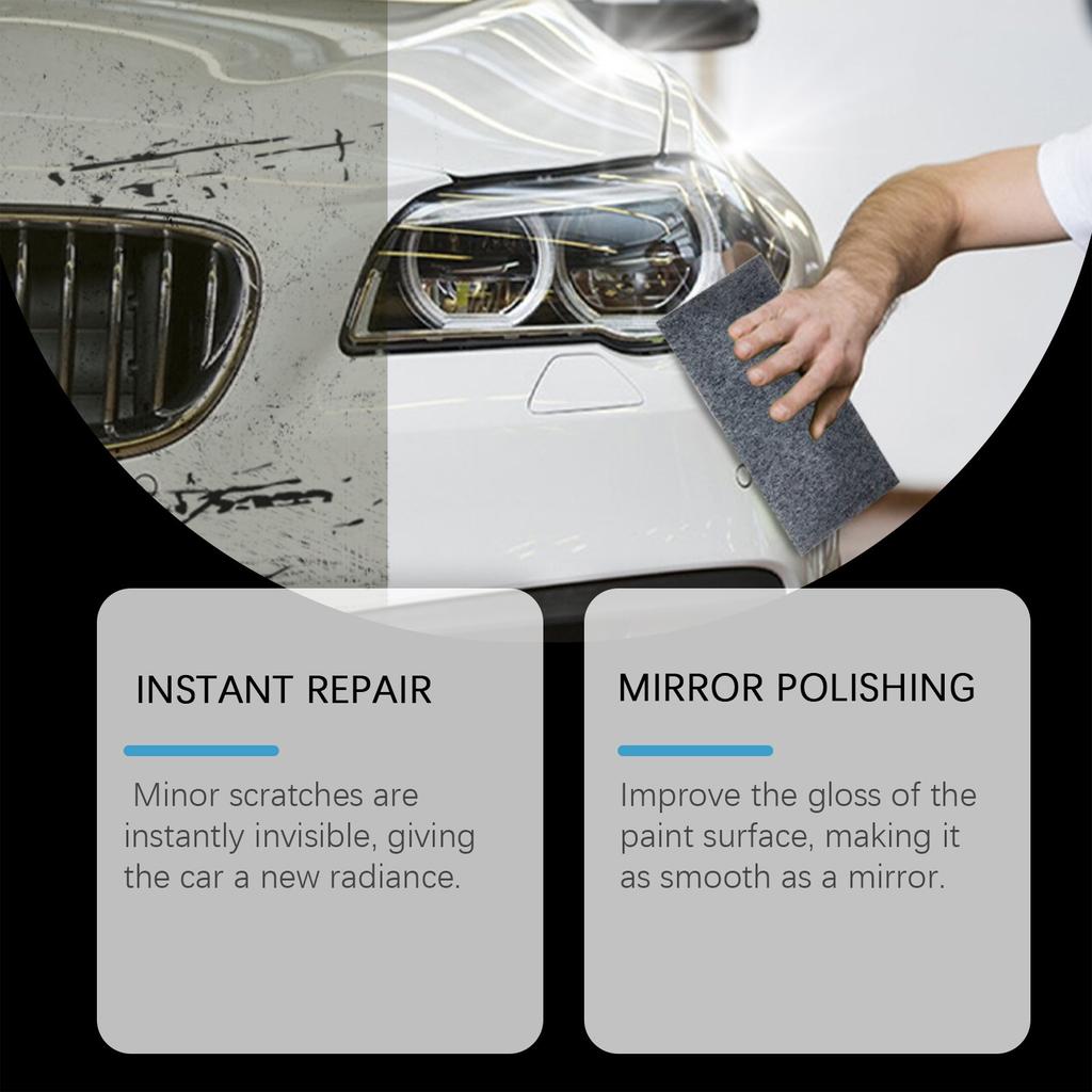 HOMONTH Car Scratch Repair Kit Gentle Clean Care Scratch Remover Polish Paste Auto Detailing Supplies