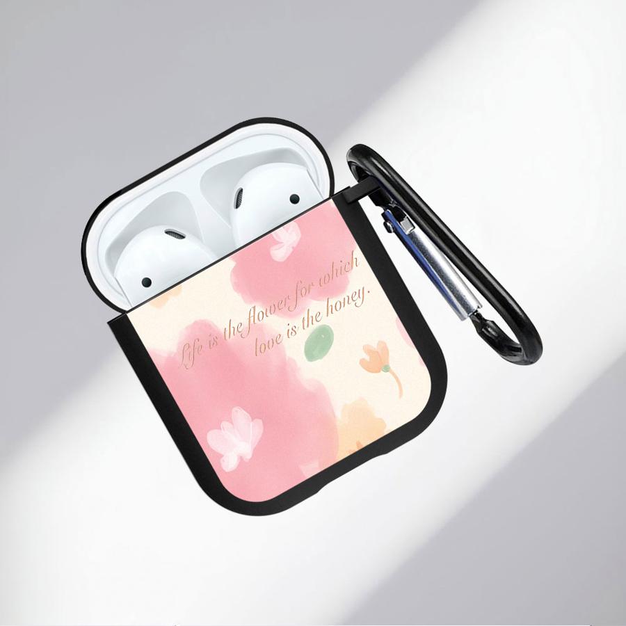 Case For Airpods 3 4 1 2 Pro Pro2 Pro3 Soft Earphone Cases Cover Flower Beautiful