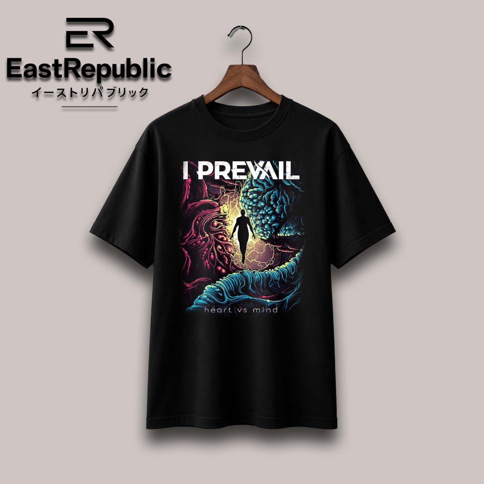 I Prevail T shirt - Blank Space - Scars - I Prevail Merch - Unisex Rock Tee - Premium Music Apparel - Metal Merch 2XL