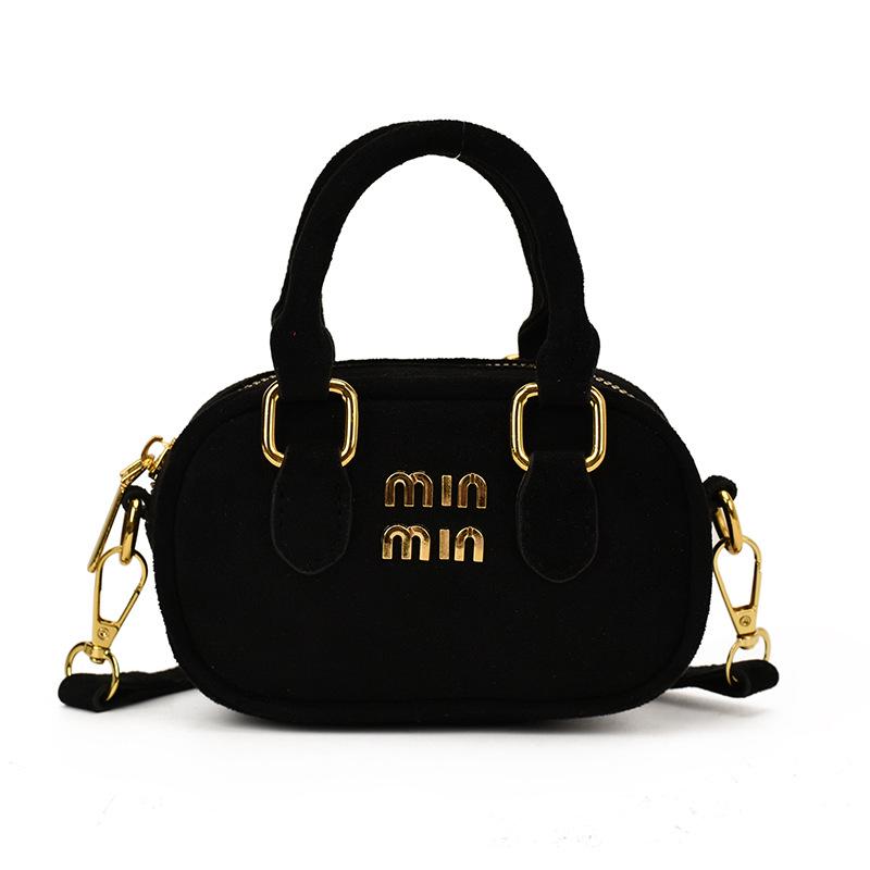 Korean Style Frosted Princess Crossbody Bag - Versatile Women's Shoulder Bag for Little Girls