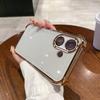 Case for Vivo V60 Lite 4G/5G Electroplated Color Border Clear Phone Casing Cover