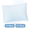 Side Back Sleepers Pillow Shredded Sponge Pillow Cooling Feeling Slow Rebound Elastic Memory Foam Pillow Breathable Washable