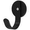 1/2/4PCS Magnetic Wreath Hanger 1.6 Inch Metal Non Punching Wreath Hanger Door Hook Scratch Free Wreath Holder Hook for Doors