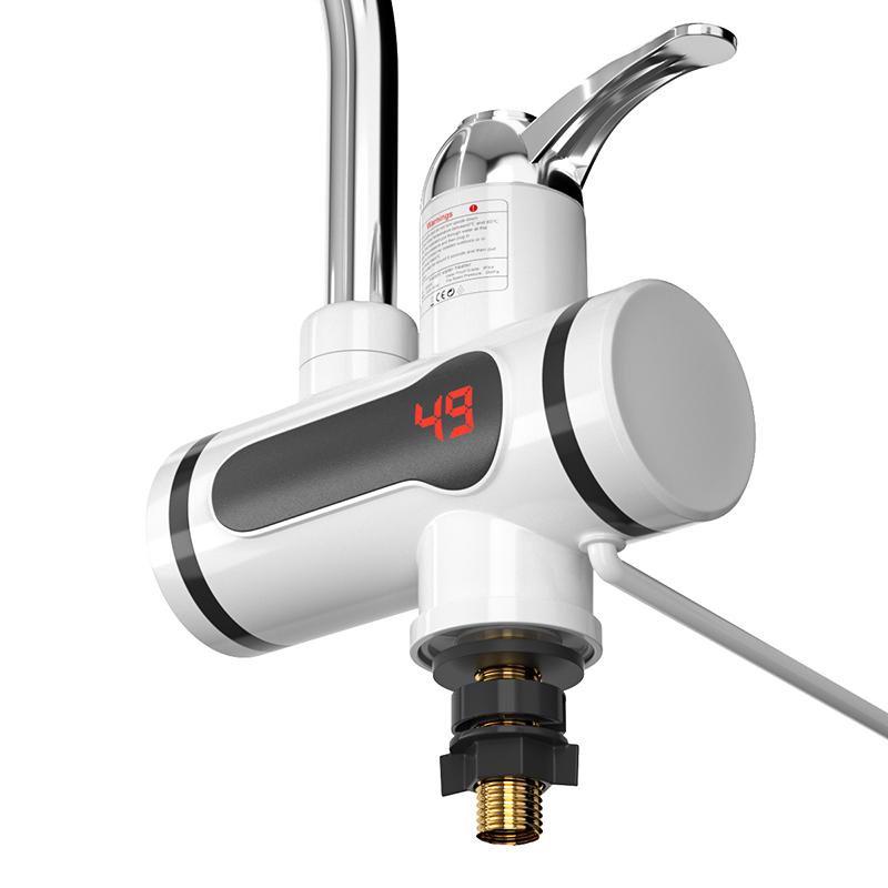 Neue Ankunft Heißer Wasserhahn Wasserhahn Küche Elektrische Wasserhahn Wasser Heizung mit Led Digital