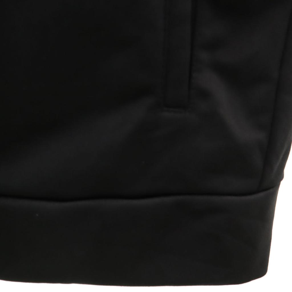 adidas Track jacket M black Jersey Men's Used