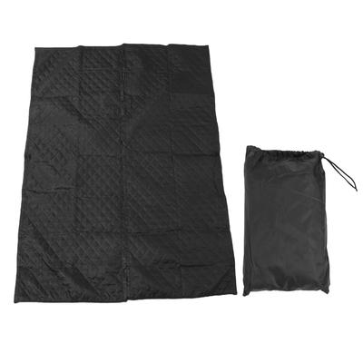 RV Insulated Door Cover RV Door Insulation Curtain Warm Thermal Door Blanket with Storage Bag for Autumn Winter