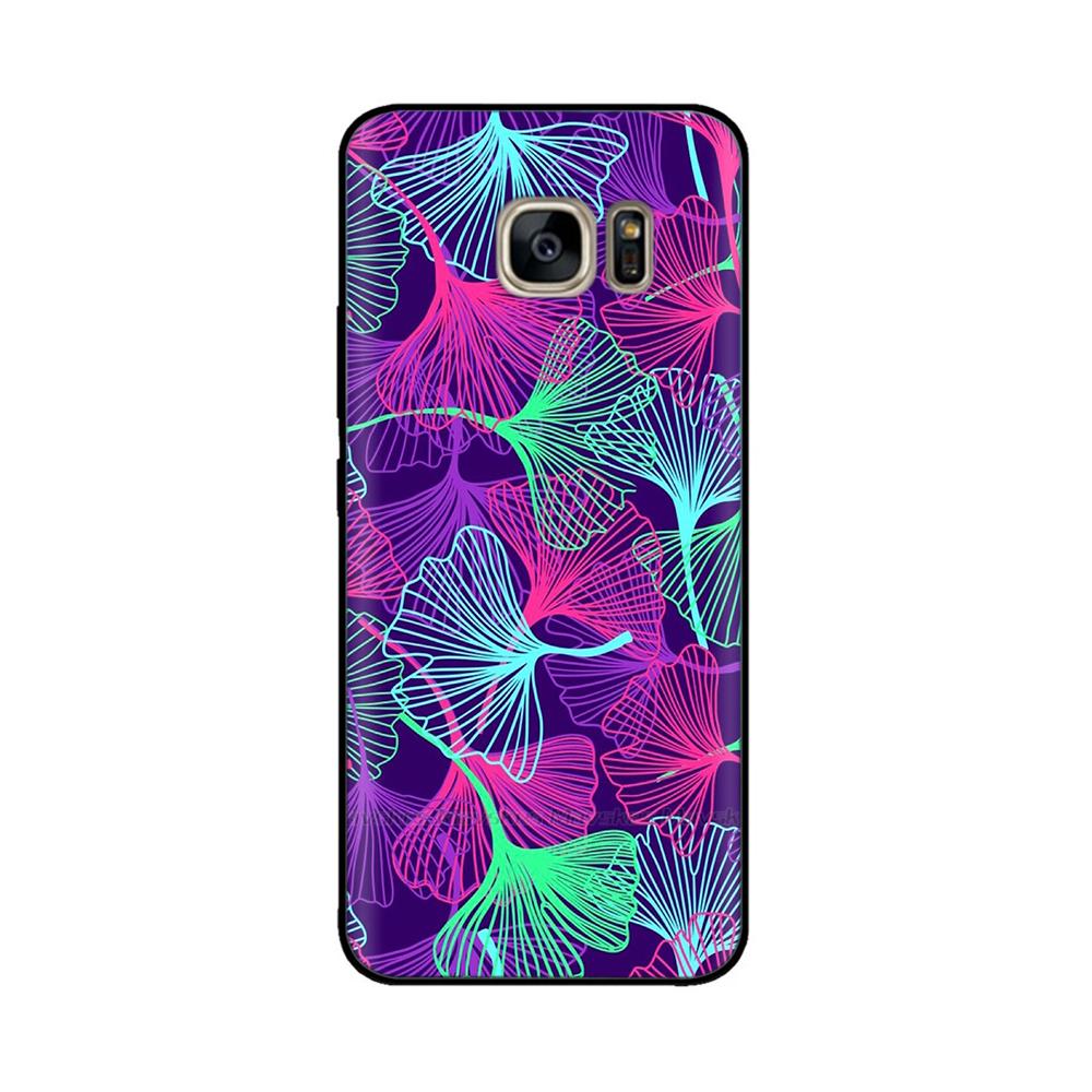 Black Silicone Case For Samsung Galaxy S6 Edge Case Soft TPU Cover For Samsung Galaxy S6 S 6 Edge Case Cover Bumper Coque Para