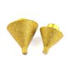 Brazed Diamond Chamferor 40 Mesh Ceramic Tile Marble Reamer Angle Grinder M1014 Grinding Bit Grinding Bit