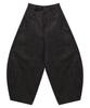 Teulimingbeodeu Front Yoke Leather Pants [ Brown ]
