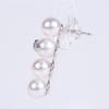 Hello Kitty Quadruple Pearl Earrings for Women [Gift Wrapped]