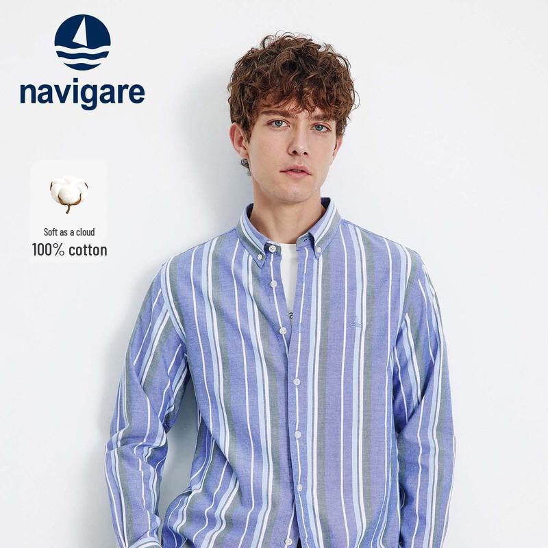 Navigare Men s Retro Plaid Brushed Cotton Long Sleeve Shirt XXL