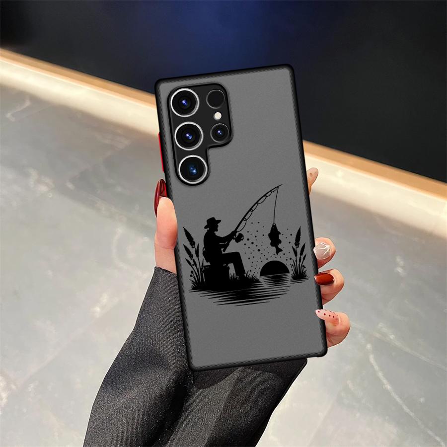 

Case for Samsung Galaxy S20 FE S25 Ultra S22 S21 Note 20 Ultra 10+ S26 S23 FE S24 Plus Funda Back Phone Cover Cartoon Forest Galaxy S21