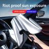Car Sunshade Umbrella Retractable Sunscreen Heat Insulation Front Windshield Parasol For Porsche Panamera Boxster Cayman Cayenne