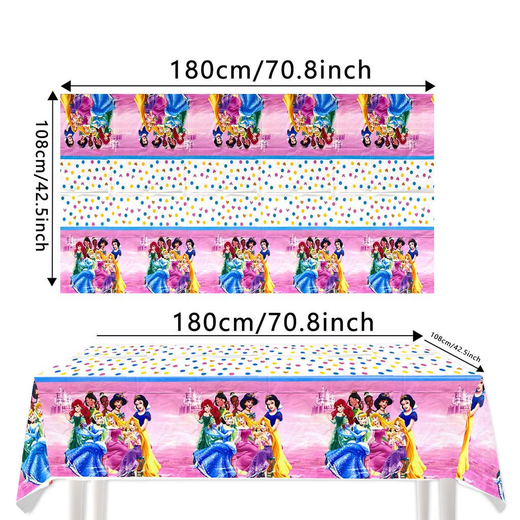 Stitch Tablecloth Party With Waterresistant Material For Kids Decor Birthday