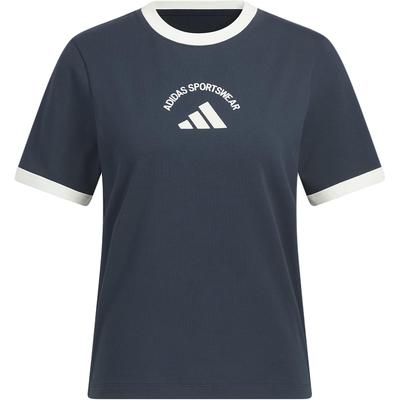 adidas Fashionable Round Neck Simple Casual Short Sleeve T-Shirt Women Tops KC0059