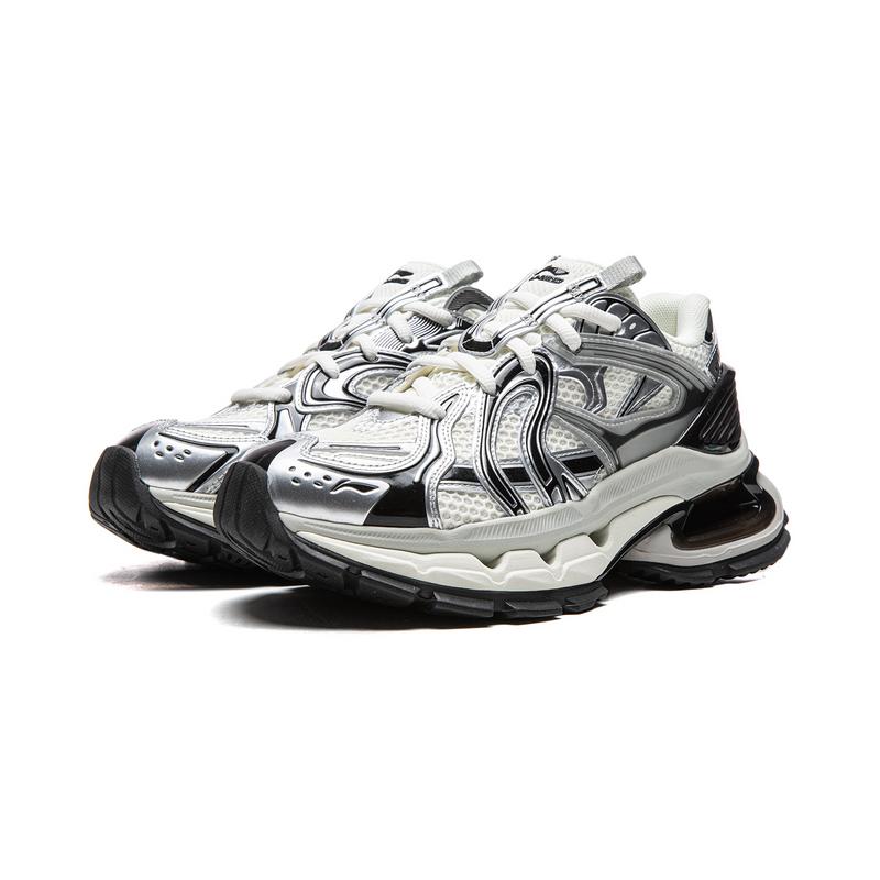 Li Ning Furious Rider BOW Cushioning, Wear Resistant Low Top Casual Shoes Women's AZGV254-1