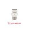 Easy to Install 1/8" 1/4" HVV/HU 304 Stainless Steel Flat Fan Spray Nozzle for Industrial Cleaning Projects