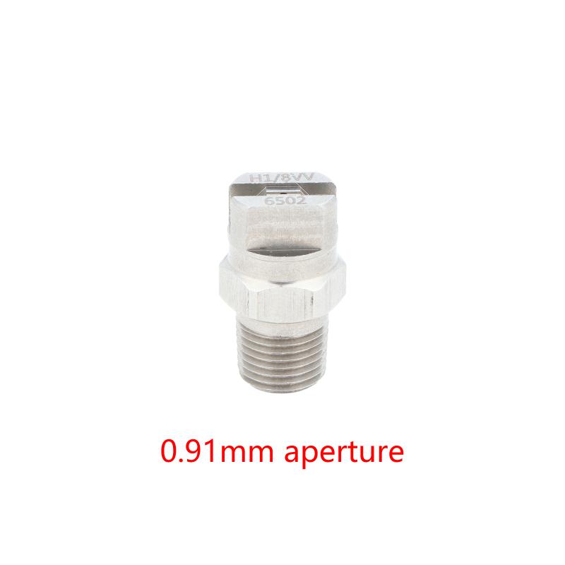 Easy to Install 1/8" 1/4" HVV/HU 304 Stainless Steel Flat Fan Spray Nozzle for Industrial Cleaning Projects