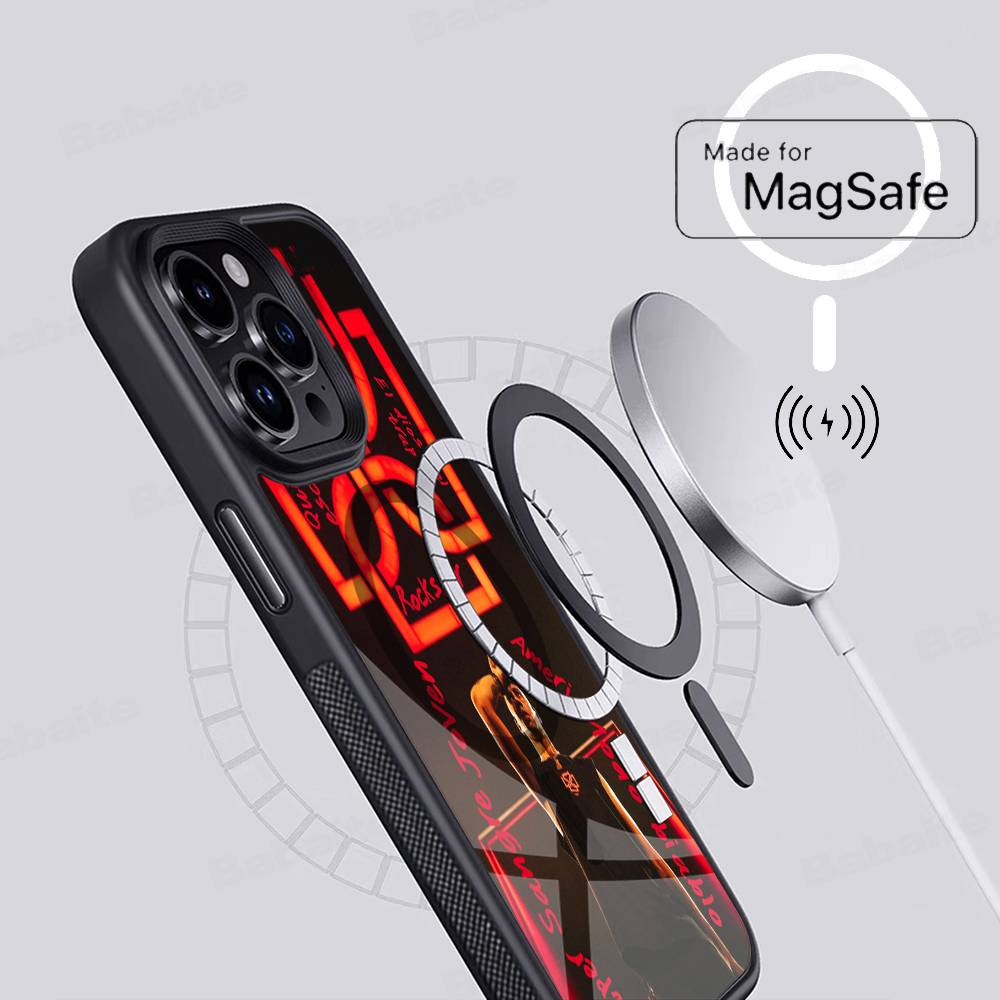 Fashion Rapper DUKI Magnetic Wireless For Phone Case For IPhone 17 16 15 14 13 12 11 Pro Max Plus Mag Phone Cover