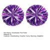 2 Pezzi Pompon Cheerleader Metallici Olografici Pompon Cheer con Anello Maniglia per Spirito di Squadra Sportiva Festa Squadra Allenamento Danza