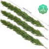 Green Christmas Garland for Xmas Norfolk Pine Garland Artificial Greenery Garlands for Table Wall Indoor Outdoor Christmas Decor