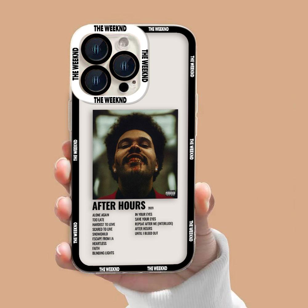 The W-Weeknd XO Minimalist Clear Phone Case For VIVO S1 V20 V21 V21E V23 V23E V25 V27 V27E V29E V30E V30 V40 V50 V60 Case Cover