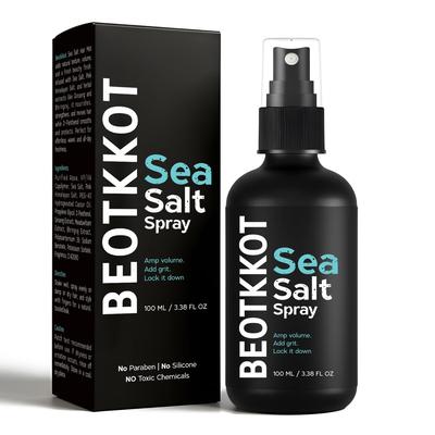 BEOTKKOT Sea Salt Spray for Hair Styling - Texture & Beachy Waves | Instant Volume, Lightweight Matte Finish, No Residue | With Bhringraj & Vitamin