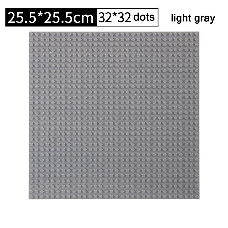 City Road Street Baseplate Straight Crossroad Curve T-Junction Building Blocks 8810 8811 Base Plate Compatible Classic Bricks