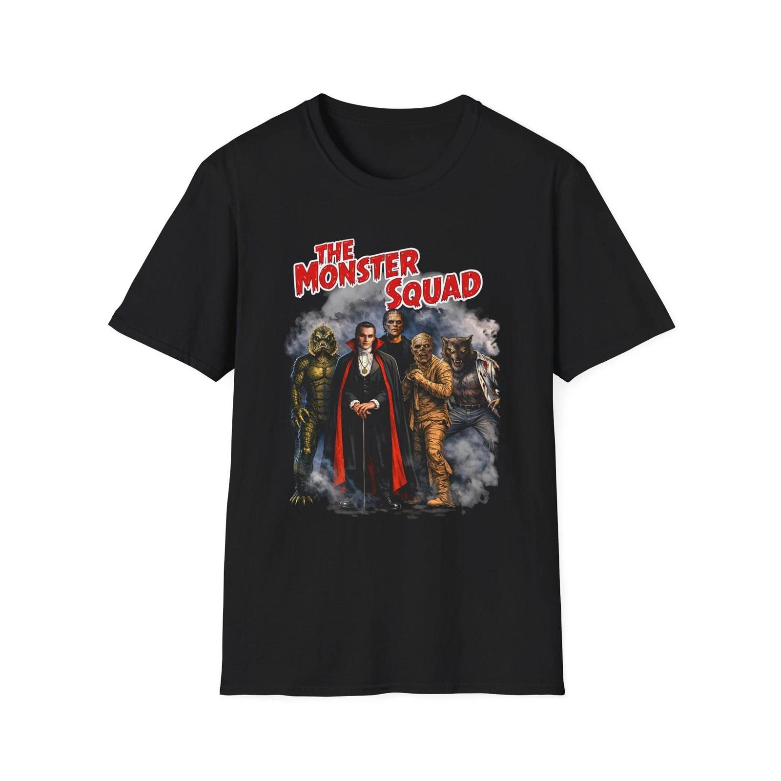 The Monster Squad T-Shirt | Vampire, Wolfman, Mummy, Creature XL