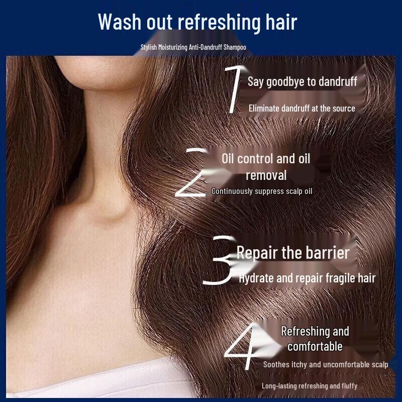 Mentholatum Refreshing Oil Control Anti-Dandruff Shampoo (Oily/Normal Hair)
