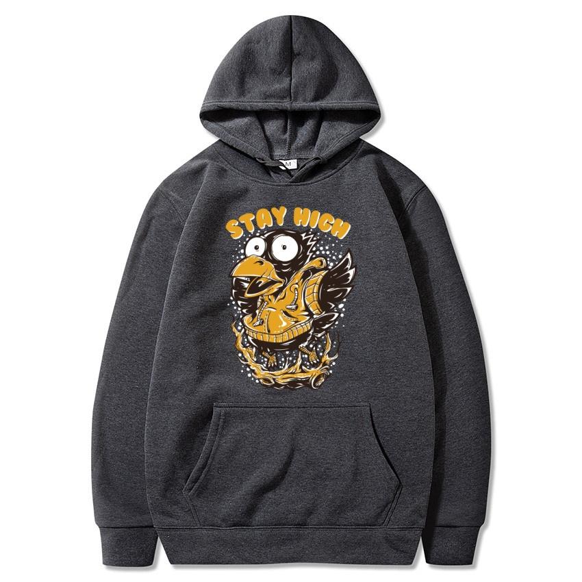 Autumn And Winter fleece Hoodie with high print, street fashion Harajuku pullover Men's and Women's Long sleeved Hoodie