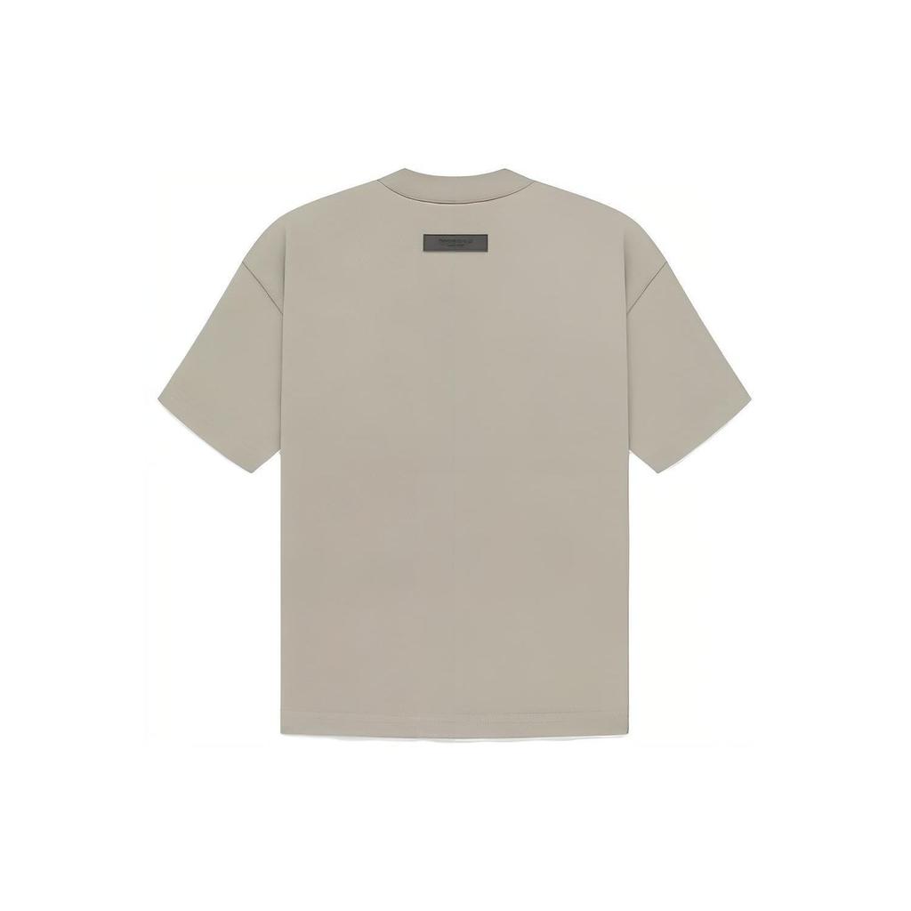 Fear of God Essentials Essential Tee With Brand Logo Print Women Tops Seal-Grey FOG-SS23-105