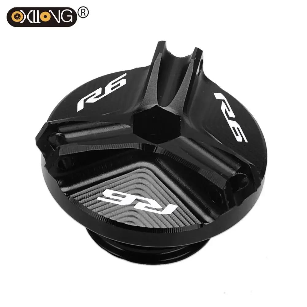 Accesorii Motociclete Șuruburi Capac Umplere Ulei Cupă Ulei Motor Pentru PENTRU YAMAHA YZF-R6 YZFR6 1999 2000 2001 2002 2003 2004 2005 2006