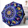 12 Constellations Utomatic Folding Umbrella Compact 8Rib Design For Outdoor Daily Compact Umbrella And Festive Gift Y65