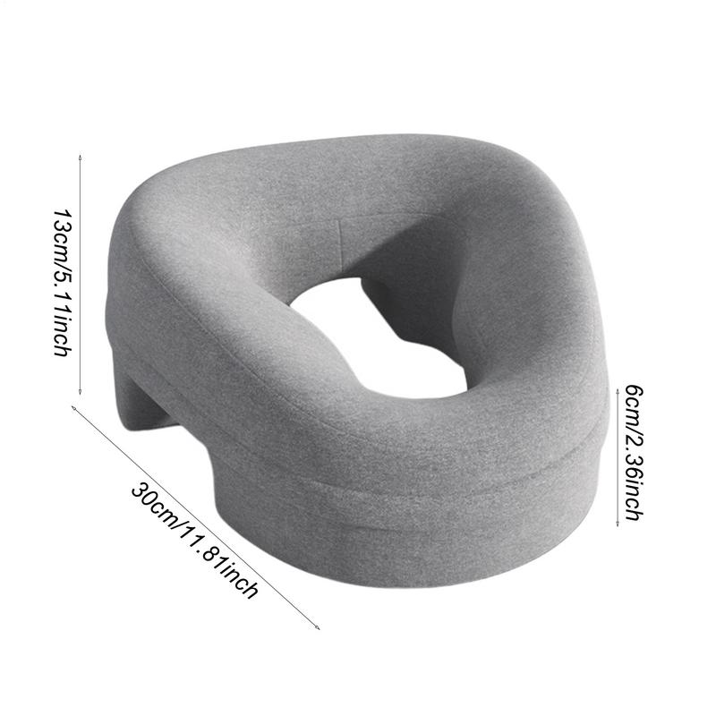 Face Down Pillow Stomach Sleeping Pillow Face Down Pillow Prone Home Massage Headrest for Massage Recovery Equipment