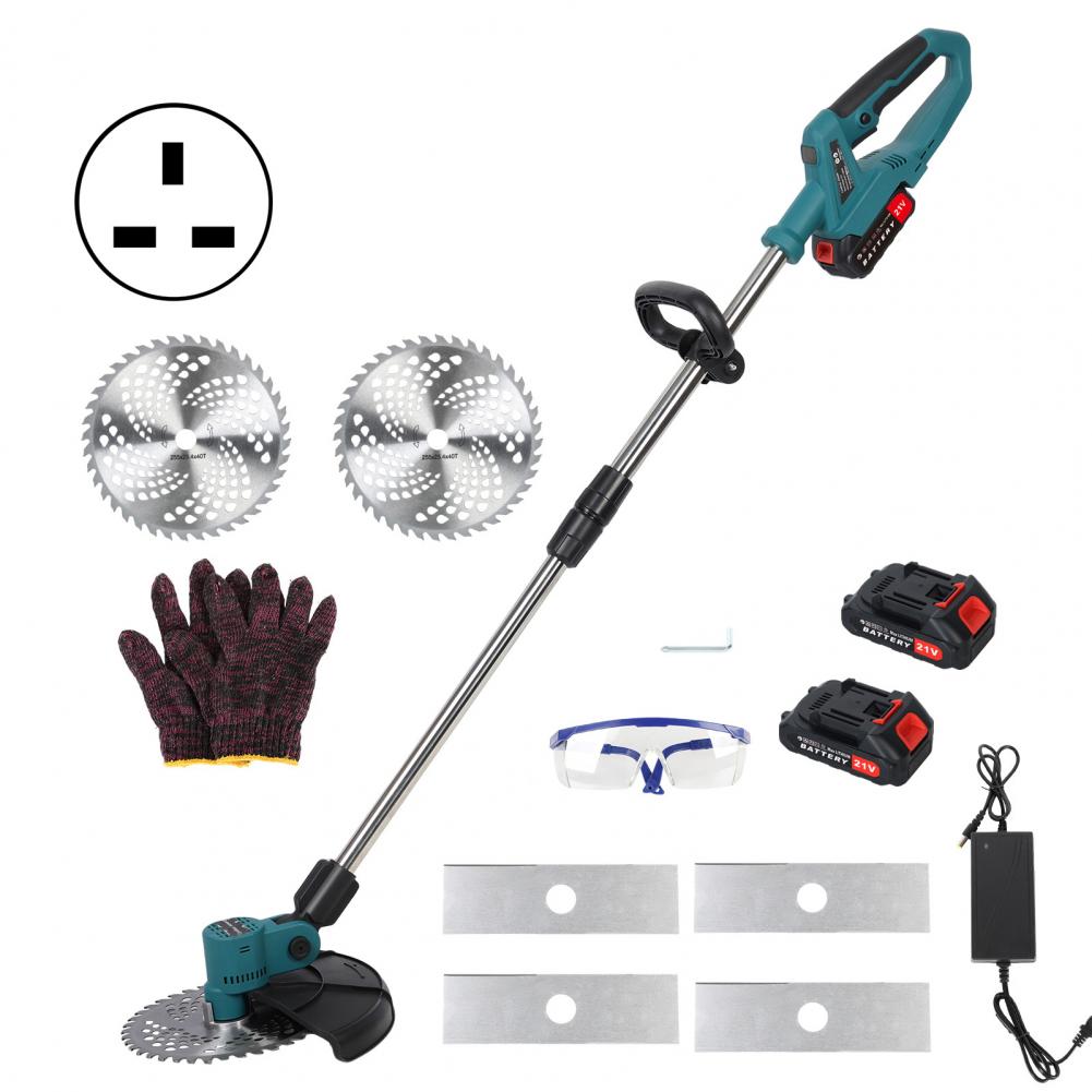 

9Inch Brushless Motor Weed Eater Retractable Electric Weed Mower Cordless Trimmer Battery Power Rechargeable Handheld Lawn Mower