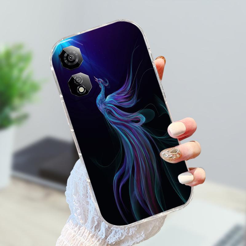 

Прозрачный чехол для Nubia Neo 2 Z2352N, прозрачный ТПУ силиконовый, мультяшный, мягкий чехол для телефона для ZTE nubia Neo2 5G, защитный Fundas Nubia Neo 2