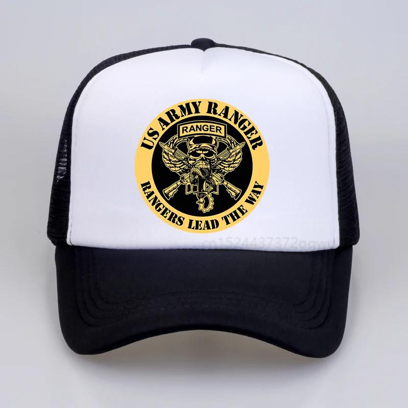 us army ranger Baseball Cap summer outdoor Running Fishing mesh Trucker hat fashion casual adjustable snapback hats
