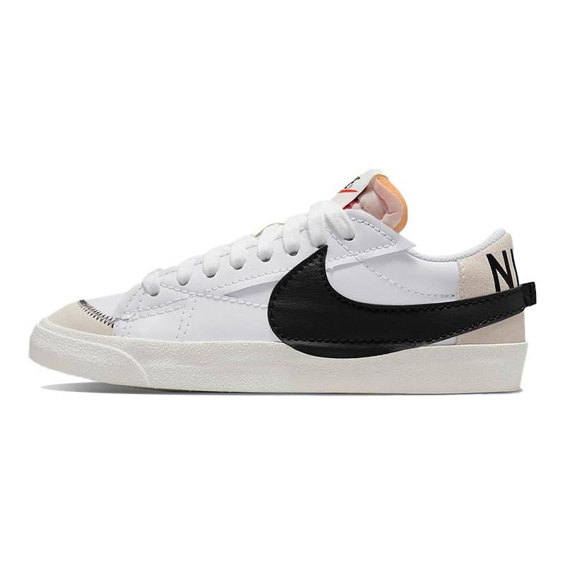 Nike Blazer Jumbo Low top Skateboard Shoes Women's White Red Black DQ1470-101(Team56-)
