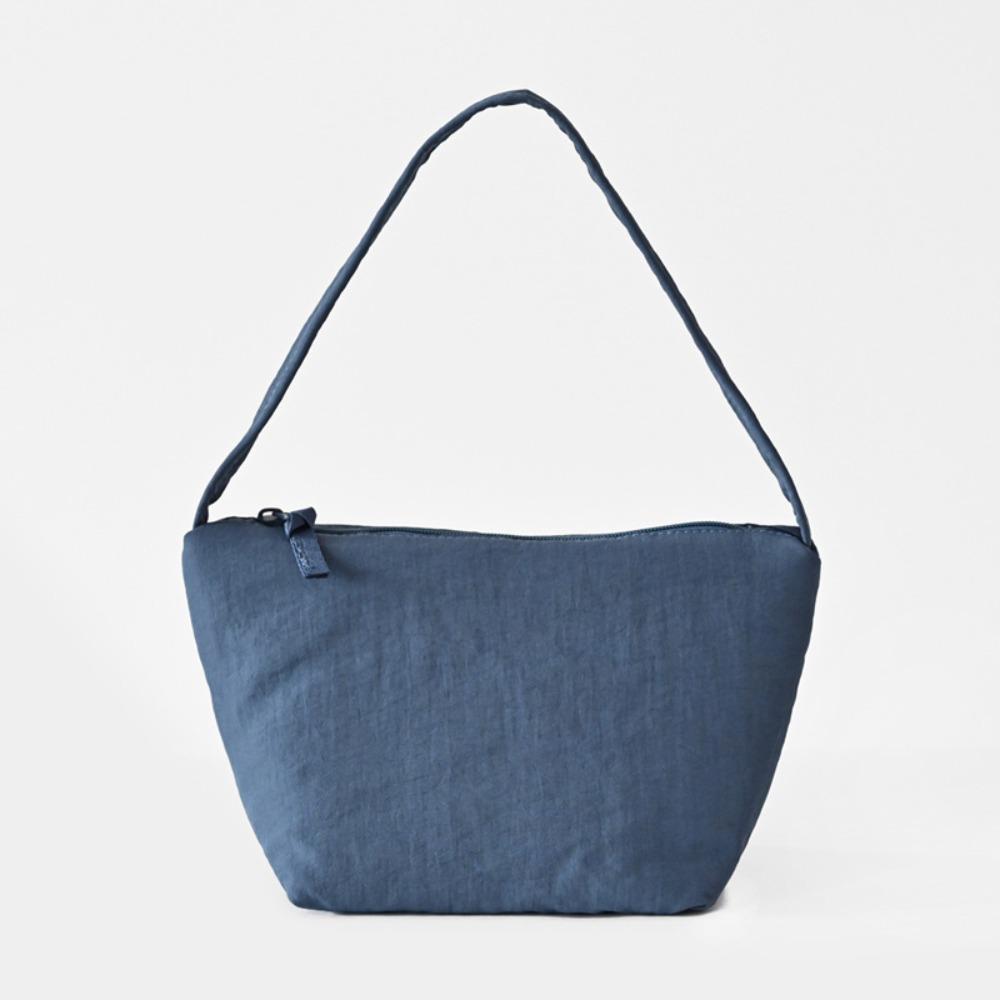 

Нейлоновая сумка в корейском стиле, большая сумка-тоут, универсальная тканевая сумка через плечо, женская озеро синий