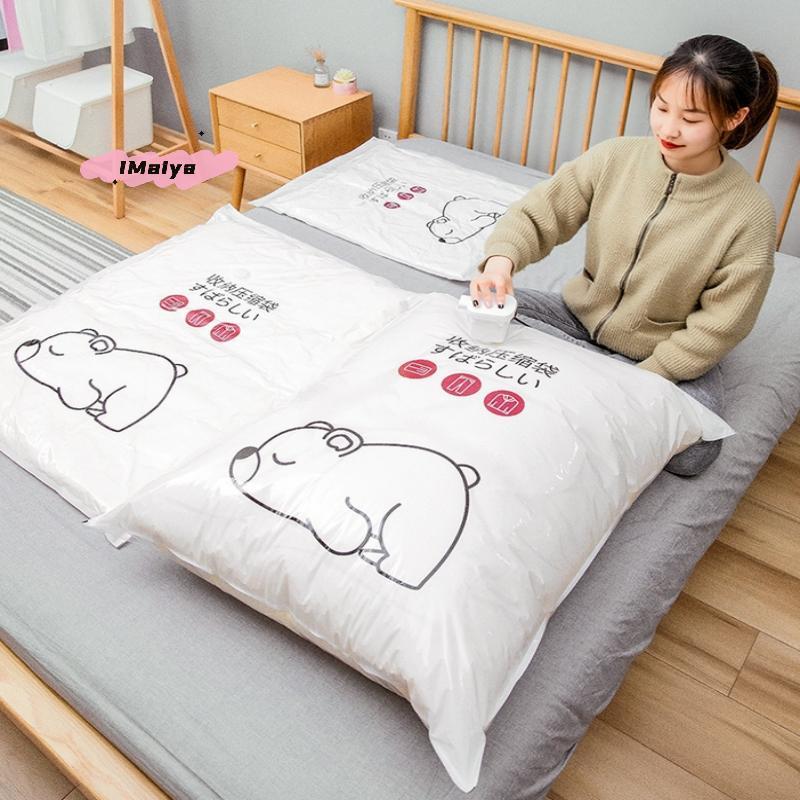 1Pc Thiened Vacuum Sealed Storage Bag for Clothes And Quilts Air Removal Suitcase And Quilt Special Packaging Bag