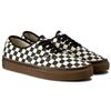 Vans Authentic 'Checkerboard - Black Gum' (Unisex) Black / White / Gum Skateboard Shoes VN0004MKIBB