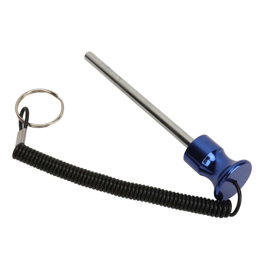 Magnetický kolík pro posilovací stroj 8x125mm s tažným lankem Kolík pro výběr zátěže pro cvičební doplňky pro silový trénink